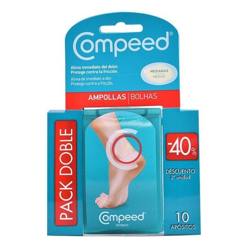 Pleistrai nuospaudoms Compeed, 5 vnt. kaina ir informacija | Pirmoji pagalba | pigu.lt