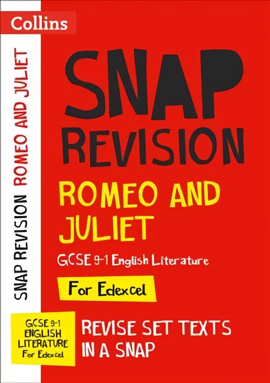 Romeo and Juliet: Edexcel Gcse 9-1 English Literature Text Guide: Ideal for Home Learning, 2022 and 2023 Exams цена и информация | Knygos paaugliams ir jaunimui | pigu.lt