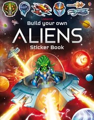 Build Your Own Aliens Sticker Book цена и информация | Книги для самых маленьких | pigu.lt