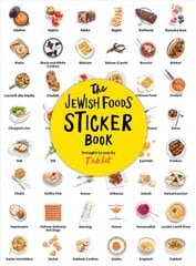 The Jewish Foods Sticker Book цена и информация | Книги рецептов | pigu.lt
