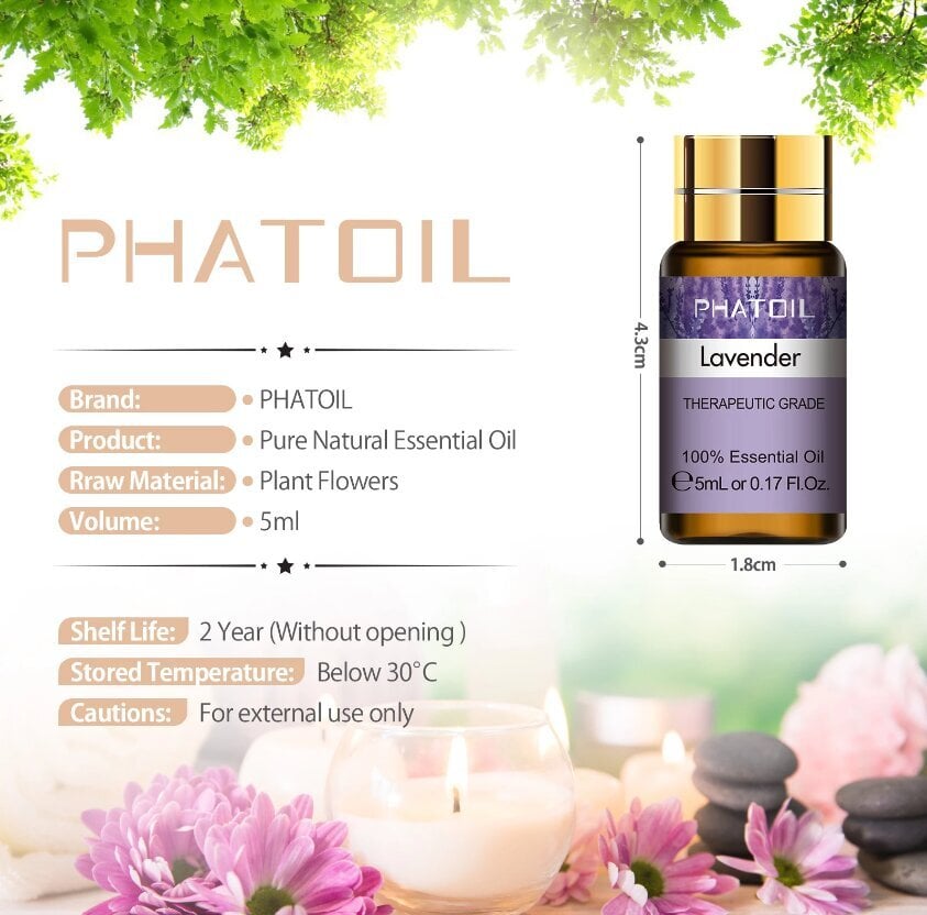 Eterinių aliejų dovanų rinkinys Phatoil, 15 vnt. цена и информация | Eteriniai, kosmetiniai aliejai, hidrolatai | pigu.lt
