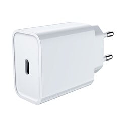 Jellico C8 PD 20W QC 3.0 Умная адаптивная быстрая зарядка c 1x USB-C (5-12V) Белый цена и информация | Зарядные устройства для телефонов | pigu.lt