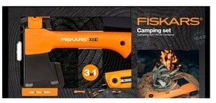 Įrankių rinkinys Fiskars Camping Set kaina ir informacija | Sodo įrankiai | pigu.lt