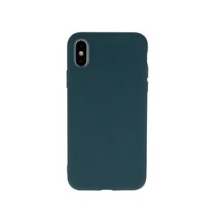 Силиконовый чехол Mocco Ultra Slim Soft Matte для Xiaomi 12 5G / 12X 5G, Тёмно Зелёный цена и информация | Чехлы для телефонов | pigu.lt