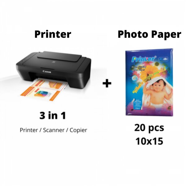 Canon Pixma MG2550S MFP Printer / Scanner / Copier Inkjet Colour + Paper цена и информация | Spausdintuvai | pigu.lt