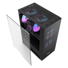 Darkflash A290 computer case + 3 fans (black) цена и информация | Корпуса | pigu.lt