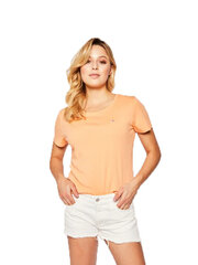 Marškinėliai moterims 51174, oranžiniai kaina ir informacija | Marškinėliai moterims | pigu.lt