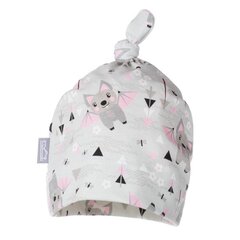 Lenne kepurė kūdikiams 22692*079, šviesiai pilka/rožinis kaina ir informacija | Kepurės, pirštinės, šalikai mergaitėms | pigu.lt