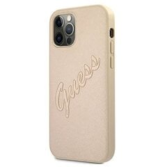Guess GUHCP12LRSAVSLG iPhone 12 Pro Max 6,7" kaina ir informacija | Telefono dėklai | pigu.lt
