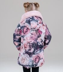 Lenne детская куртка 330г Belle 22331*1240, серый/розовый 4741593132711 цена и информация | Куртки, пальто для девочек | pigu.lt