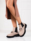 Auliniai batai moterims Shelovet POL80206, smėlio spalvos kaina ir informacija | Aulinukai, ilgaauliai batai moterims | pigu.lt