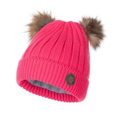 Детская шапка Lenne Reeda 22389 A*268 4741593160912, ярко-розовая цена и информация | Шапки, перчатки, шарфы для девочек | pigu.lt