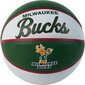 Krepšinio kamuolys Wilson NBA Team Retro Milwaukee Bucks Mini Ball, 3 dydis цена и информация | Krepšinio kamuoliai | pigu.lt