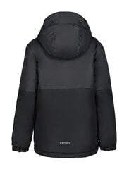 Детская куртка Icepeak Leith 160 г 50031-2*990 6438522713537, черная цена и информация | Куртка для мальчика | pigu.lt