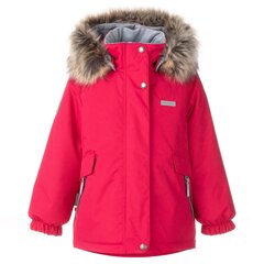 Детская зимняя парка Lenne Mila 250 г 22332*186 4741593133510, малиновая цена и информация | Куртки, пальто для девочек | pigu.lt