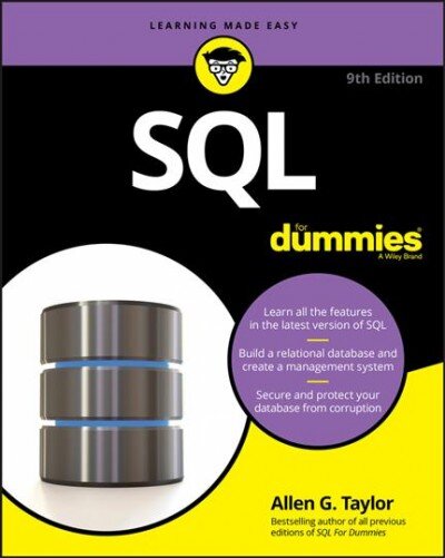 SQL For Dummies 9e 9th Edition kaina ir informacija | Ekonomikos knygos | pigu.lt