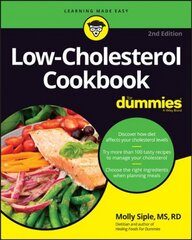 Low-Cholesterol Cookbook For Dummies, 2nd Edition 2nd Edition цена и информация | Книги рецептов | pigu.lt