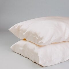 Šilkinis pagalvės užvalkalas Dream, smėlio spalvos, 50 x 70 cm kaina ir informacija | Dekoratyvinės pagalvėlės ir užvalkalai | pigu.lt