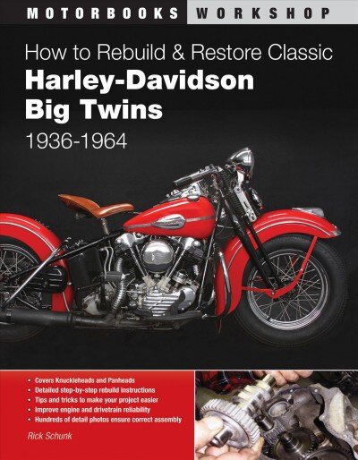 How to Rebuild and Restore Classic Harley-Davidson Big Twins 1936-1964 kaina ir informacija | Kelionių vadovai, aprašymai | pigu.lt