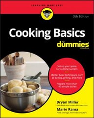 Cooking Basics For Dummies, 5th Edition 5th Edition цена и информация | Книги рецептов | pigu.lt