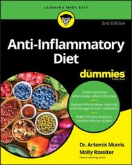 Anti-Inflammatory Diet For Dummies, 2nd Edition 2nd Edition цена и информация | Книги о питании и здоровом образе жизни | pigu.lt