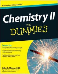 Chemistry II For Dummies цена и информация | Книги по экономике | pigu.lt
