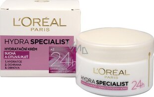 Дневной крем L´Oréal Paris Hydra Specialist, 50 мл цена и информация | Кремы для лица | pigu.lt