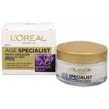 Naktinis veido kremas L'Oreal Paris Age Specialist 55+ 50 ml цена и информация | Veido kremai | pigu.lt