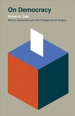 On Democracy цена и информация | Книги по социальным наукам | pigu.lt