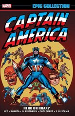 Captain America Epic Collection: Hero Or Hoax? цена и информация | Фантастика, фэнтези | pigu.lt