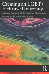 Creating an LGBTplus Inclusive University: A Practical Resource Guide for Faculty and Administrators kaina ir informacija | Socialinių mokslų knygos | pigu.lt