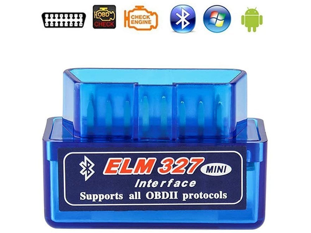 ELM 327 OBD2 Bluetooth auto universali diagnostika 10044 version 2.1 kaina ir informacija | Auto reikmenys | pigu.lt