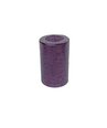 Steinhart cilindrinė žvakė EDEL, 2 vnt., violetinė, 10 x 6,5 cm