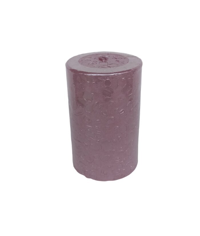 Steinhart cilindrinė žvakė EDEL, 2 vnt, perlamutrinė, rožinė, 10 x 6,5 cm kaina ir informacija | Žvakės, Žvakidės | pigu.lt
