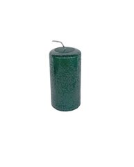 Цилиндрическая свеча Steinhart Brillantina, 2 шт, зеленые, 11 x 5,7 см цена и информация | Подсвечники, свечи | pigu.lt