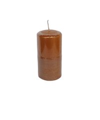 Cilindrinė žvakė Steinhart Alma gold, 2 vnt, oranžinė, 11 x 5,7 cm kaina ir informacija | Žvakės, Žvakidės | pigu.lt