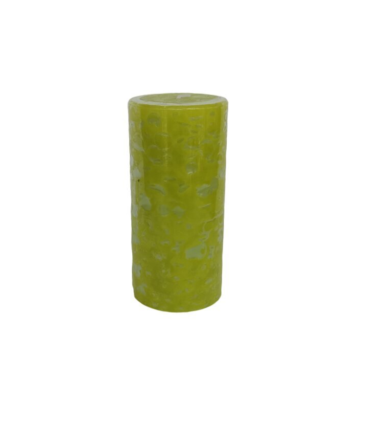 Steinhart cilindrinė žvakė, šviesiai žalia, 2 vnt, 12 x 5,8 cm kaina ir informacija | Žvakės, Žvakidės | pigu.lt