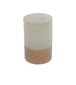 Steinhart cilindrinė žvakė, balta, su spalvotais blizgučiais, 2 vnt, 10 x 6,8 cm kaina ir informacija | Žvakės, Žvakidės | pigu.lt