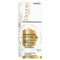 Išlyginamasis serumas nuo raukšlių Lirene Diamentowy Lifting 3D, 30 ml цена и информация | Сыворотки для лица, масла | pigu.lt