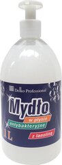 Skystas muilas su lanolinu Delko Professional, 1000 ml kaina ir informacija | Muilai | pigu.lt