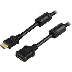 Deltaco, HDMI 19 Pin, 3 m kaina ir informacija | Kabeliai ir laidai | pigu.lt