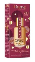 Makiažo pagrindas Lirene 24H My Master Beige, 30 ml kaina ir informacija | Makiažo pagrindai, pudros | pigu.lt