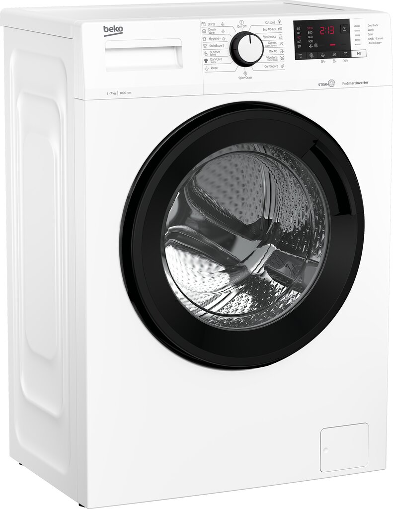 Beko WUE7512DXAW kaina ir informacija | Skalbimo mašinos | pigu.lt