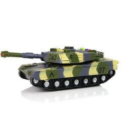Žaislinis tankas Moro Green 1:16 su garsais ir šviesomis цена и информация | Игрушки для мальчиков | pigu.lt