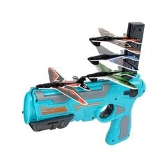 Lėktuvų paleidimo pistoletas, mėlynas kaina ir informacija | Žaislai berniukams | pigu.lt