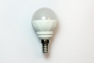LED lemputė E14-G45 5W 3000k kaina ir informacija | Elektros lemputės | pigu.lt