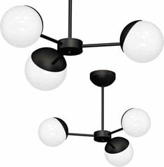 светильник sfera 3xe14, черный цена и информация | Потолочные светильники | pigu.lt