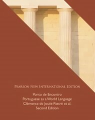 Ponto de Encontro: Portuguese as a World Language: Pearson New International Edition 2nd edition kaina ir informacija | Užsienio kalbos mokomoji medžiaga | pigu.lt