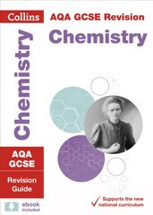 AQA GCSE 9-1 Chemistry Revision Guide: Ideal for Home Learning, 2022 and 2023 Exams edition, AQA GCSE Chemistry Revision Guide kaina ir informacija | Knygos paaugliams ir jaunimui | pigu.lt