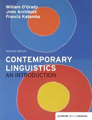 Contemporary Linguistics: An Introduction 2nd edition kaina ir informacija | Užsienio kalbos mokomoji medžiaga | pigu.lt